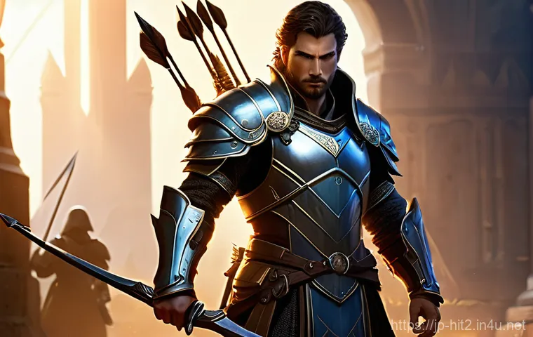 히트2 계급별 특전 분석 - **Prompt:** A highly agile female character, in her early 20s, from a fantasy RPG, wielding a large,... 히트2 계급별 특전 분석 - **Prompt:** A highly agile female character, in her early 20s, from a fantasy RPG, wielding a large,...