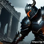 히트2 최고 레벨 달성법 - **Prompt:** A determined fantasy warrior, male or female, dressed in robust, practical, and modest b...